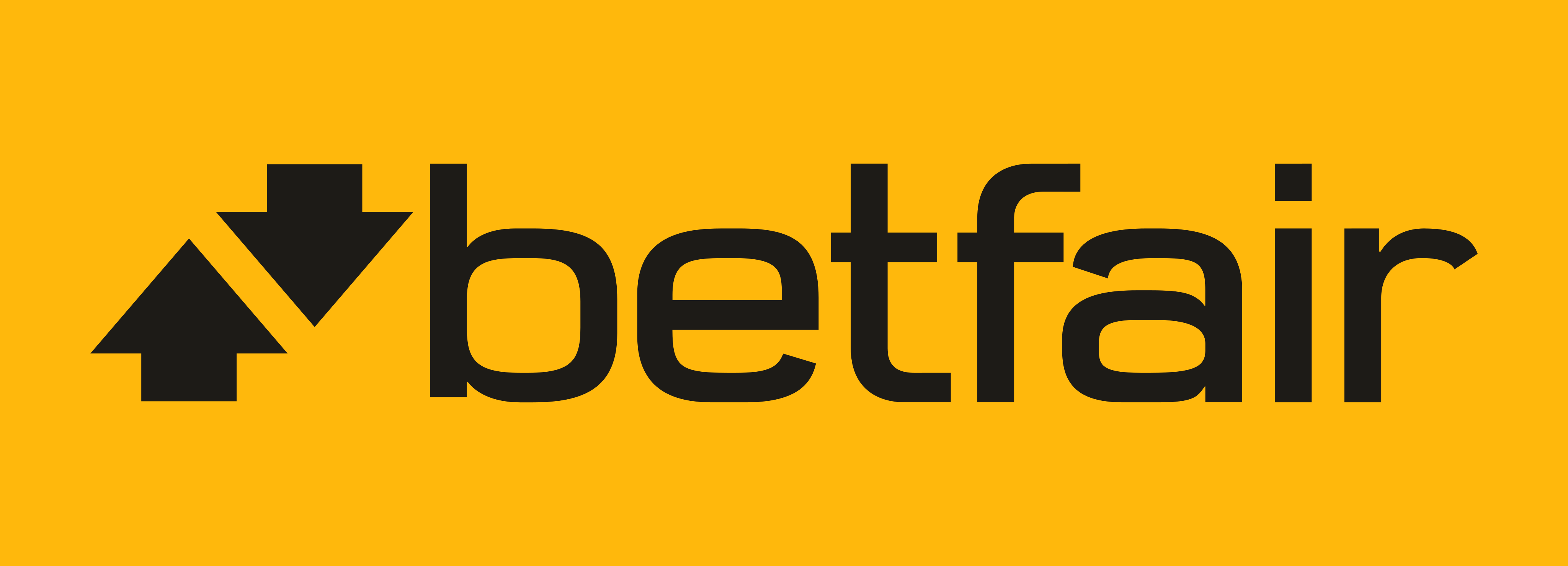 Logo asli Betfair untuk mengenali merek